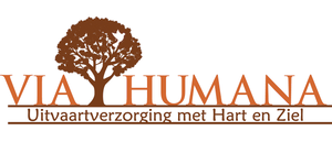 Logo Via Humana Uitvaartverzorging met hart en ziel